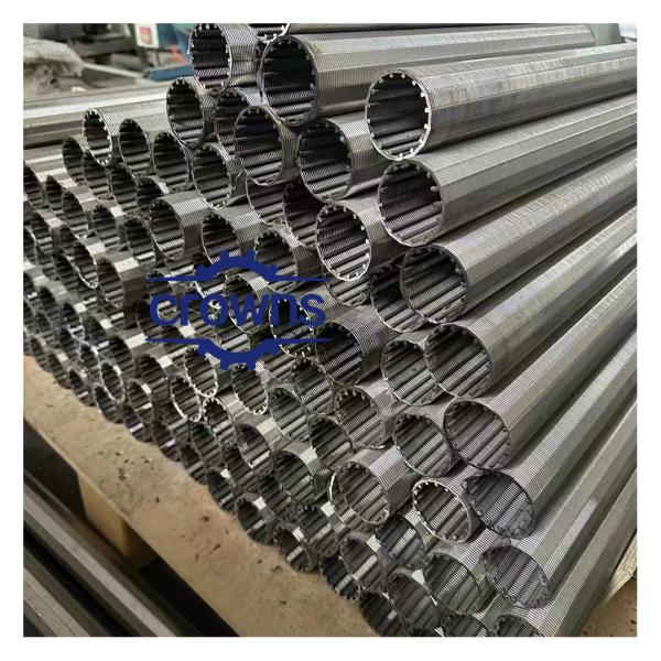 Buy cheap Johnson Clean Fresh 25um To 2mm Slot 304 316 Stainless Steel Water Well Wedge Wire Screen from wholesalers