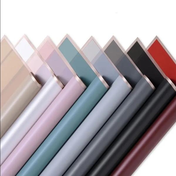 Buy cheap Shinewrap Factory Direct Price 2024 Hot Sale Golden Edge Flower Wrapping Paper Bouquet Florist Gift Packing Paper from wholesalers