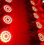 Professional Led Mini Flat Par Light 24pc×18 Led Rgb Par Can Dj Stage Dmx
