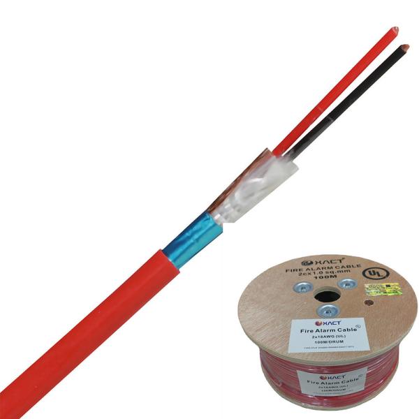 Buy cheap Al/Foil Shielded 2x1.5mm2 Solid Copper FPLR Fire Alarm Cable for Saudi Arabia Market from wholesalers