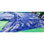UV Resistant Polyvinyl Chloride Tarpaulin 0.8mm-1.50mm Thickness 500D*200D Yarn