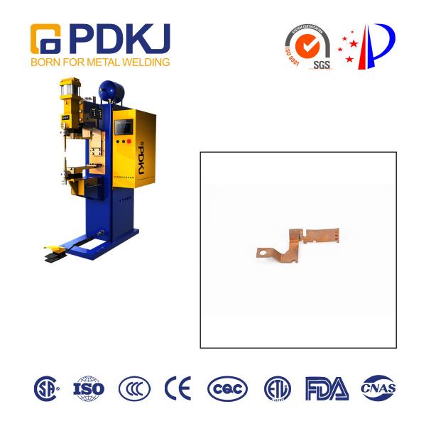 1KHz MFDC Spot Welding Machine 6000N Resistance Seam Welder 60mm Electrode