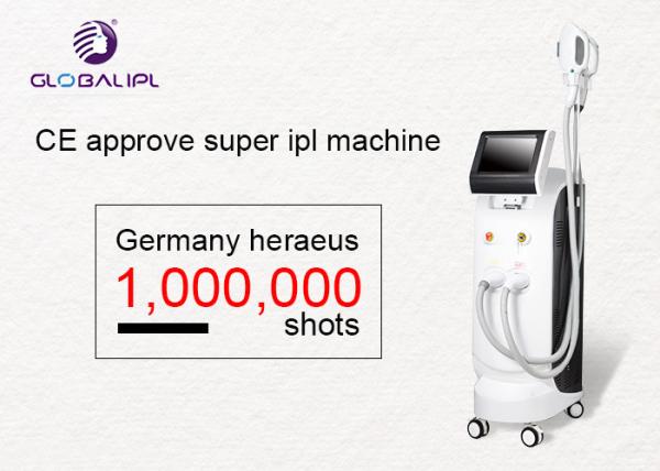 Buy cheap 3000W Power SHR IPL Machine 1 - 50J Energy 220V / 110V Voltage With CE Approval from wholesalers