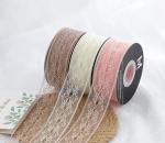 4cm lace ribbon edging nylon bouquet DIY material ribbon gift cake baking ribbon