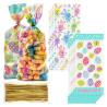 Buy cheap Clear Plastic Packaging Treat Bags With Resurrected Egg / Easter Bunny Print from wholesalers