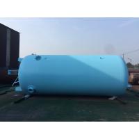 Buy cheap Stainless Steel Horizontal Air Receiver Tanks , 60 / 100 Gallon Air Compressor product