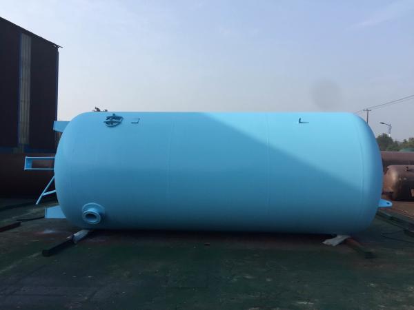 Buy cheap Stainless Steel Horizontal Air Receiver Tanks , 60 / 100 Gallon Air Compressor Tank from wholesalers