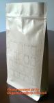 100% Food Grade Customized Recyclable Eco Zipper Eight Side Sealed Biodegradable