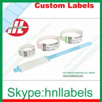 Buy cheap Thermal Synthetic Medical Identification Wristbands WB03 product