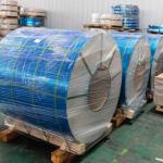 1100 H14 Pure Aluminium Coil Mill Finish Silver Color Iso Certificate Astm