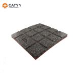 Shockproof Playground Rubber Floor Tiles Wear Resistant Practical