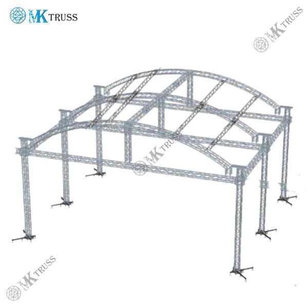 Theater Choir Concert Custom Irregular Round Aluminum Smart Portable Stage All