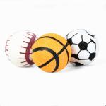 outdoor 6.3cm rubber soft fetch toy tennis ball pet playing
