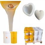 Translucent Odorless Soft Skin Safe Platinum Silicone For Making Candle Soap