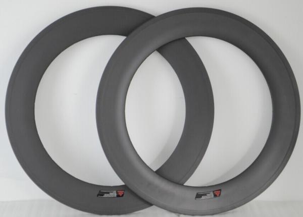 Buy cheap Superlight cheap 700c 88mm carbon rims clincher road /track bike wheel width 23mm bicycle from wholesalers