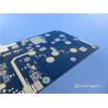 Buy cheap RF-45 Immersion Silver 30mil RF PCB Board With Blue Solder Coating from wholesalers
