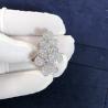 Buy cheap Van Cleef & Arpels 18k White Gold Frivole Between The Finger Ring Natural Vs Diamonds from wholesalers