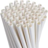 Buy cheap Disposable 197mm Earth Friendly Paper Straws 12mm Dia product