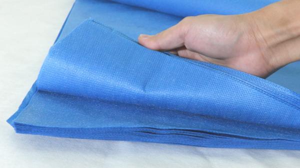 Buy cheap Blue And Green Antistatic SMS Disposable Bed Sheet For Medical 240 Meter from wholesalers
