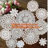Buy cheap Handmade Crochet woven mat Cotton Lace Table Placemats Doilies handmade cup mat from wholesalers