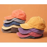 Buy cheap 100% Cotton Summer Washed Baseball Cap Denim Caps Snapback Male Glof Hat product