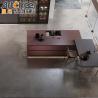 Buy cheap Island Design Kitchen Cabinets with Modern Italian Design and Durable Lacquer Finish from wholesalers