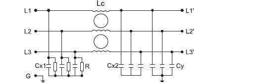 UL 94V-0 440VAC Power Line EMI Filter 10A CE ROHS REACH