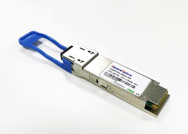 Buy cheap Compact SMF 100G QSFP + Optical Transceiver 100G / ps AQSFP-100G-LR4 10KM from wholesalers