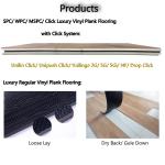 EIR Textured Wood Herringbone Floating Parquet Luxury Rigid PVC Vinyl Plank SPC