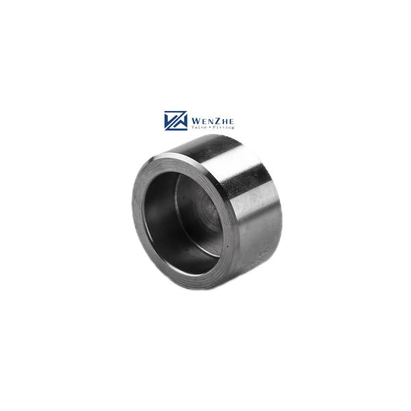 Buy cheap Silver Stainless Steel 304 316 316L High Pressure Forged Round Caps from wholesalers