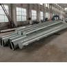 Buy cheap Q355 Hot Dip Galvanized Steel Pole 18.2M Dodecagonal Thickness 8mm from wholesalers