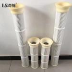 High Performance Cartridge Dust Filter , 99.97% Fiber Glass Dust Collector