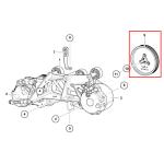 For Lamborghini Aventador Deflection Pulley -Full Aluminum OEM 470145276 ﻿