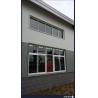 Buy cheap Sand Blasting Steel Frame Industrial Garage With Aluminium Glass Sliding Windows from wholesalers