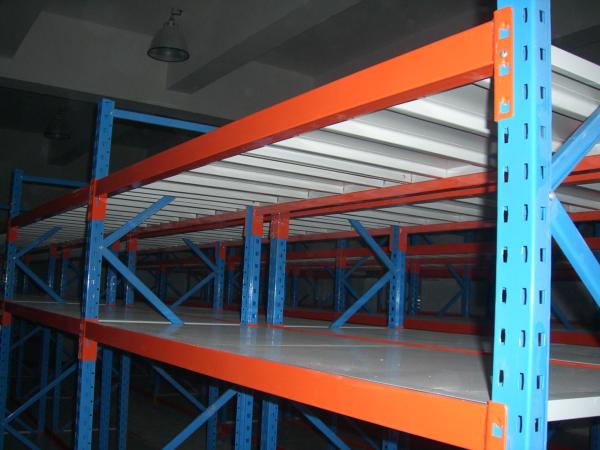 Buy cheap 50mm Pitch 500kg Fire Resistance Medium Duty Shelving from wholesalers