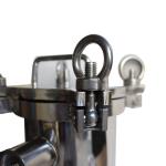 Food Beverage Stainless Steel Bag Water Filter Cartridge Housing for Water