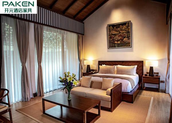 Buy cheap Classic Villa Suites Furniture Southeast Asian Resort For Holiday Village Burlywood Stock Furniture from wholesalers