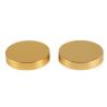 Buy cheap 89mm Shiny Gold Aluminium Cap With PE Liner For Food And Persona Care from wholesalers