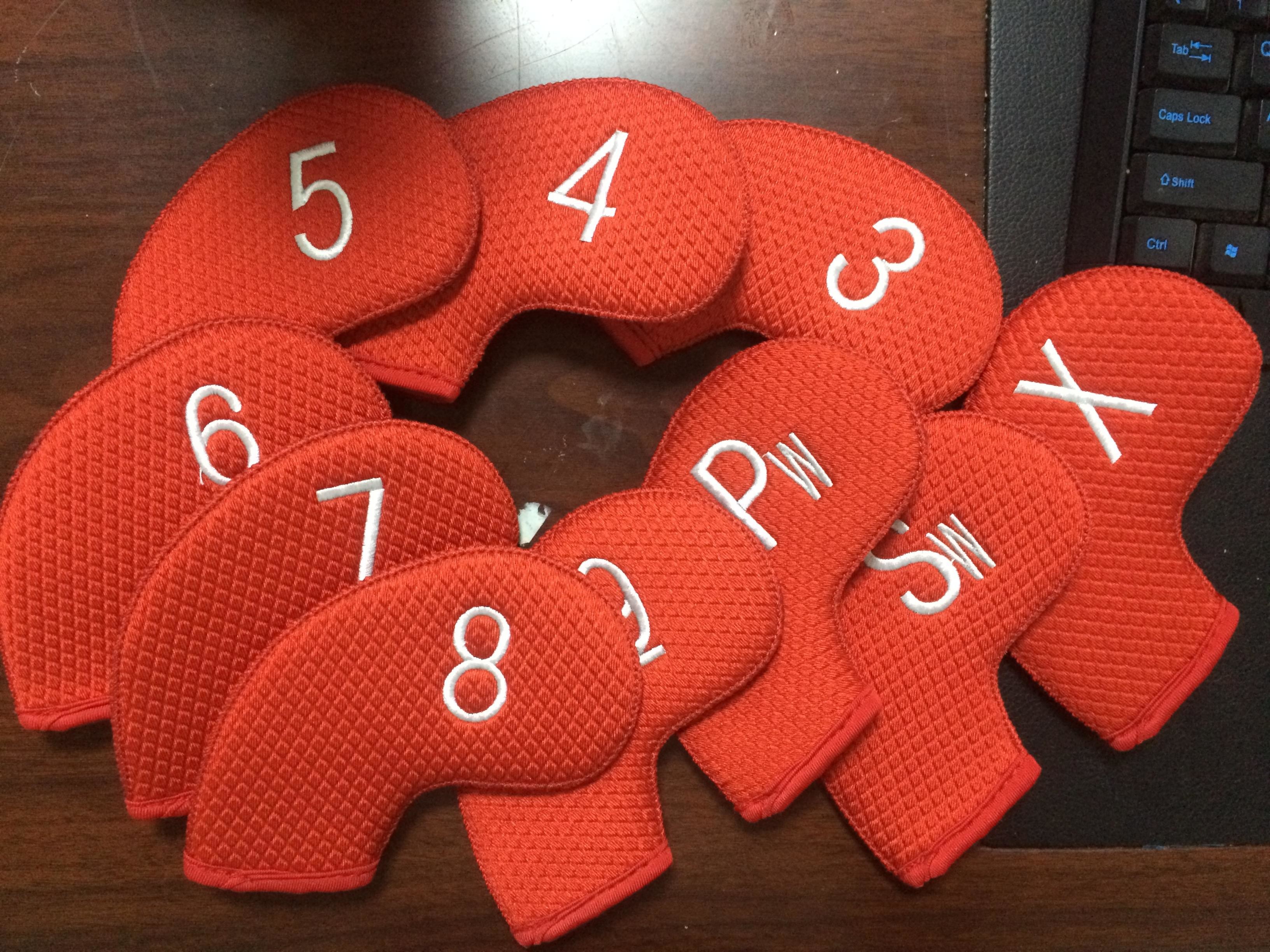waterproof iron covers , Golf headcover , golf head cover , waterproof golf iron cover