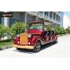 Buy cheap Luxury CE approved electric vintage car 12 seater golf cart in Roof with Jumper Seat from wholesalers