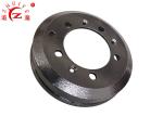 Heavy Duty Tricycle Spare Parts 5 Stud Full Floating 220mm Brake Drum Cast Iron