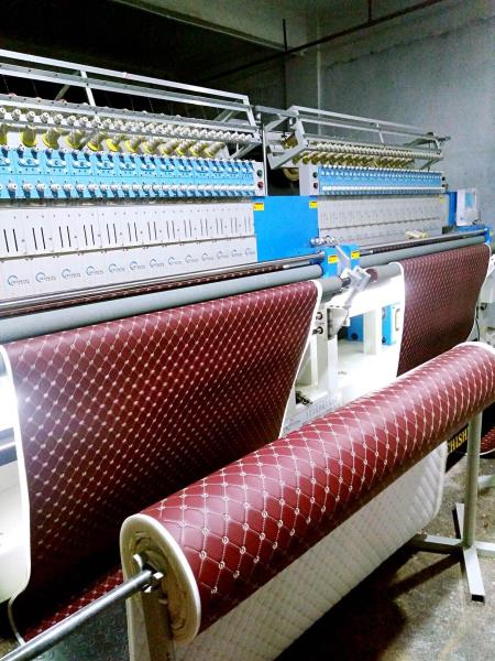 Buy cheap 380V 5.5 KW Industrial Embroidery Machines 26 Heads With Less Stitch Skip from wholesalers