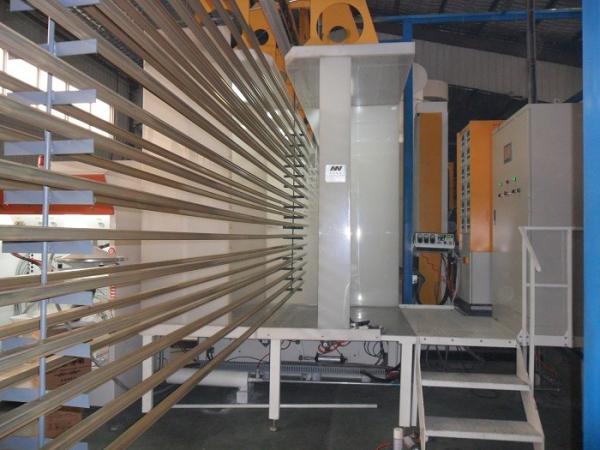 Buy cheap Aluminum Profile Conveyorised Powder Coating Plant 300-500 Tons / Month from wholesalers