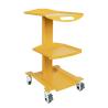 Buy cheap Beauty Salon Three Layer Cart Dental Clinic Hospital Mobile Trolley Custom Design Accept Yellow Color Dental Mobile Cart from wholesalers