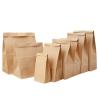Buy cheap Food Grade Customized Printed Greaseproof Sandwich Hot Dog Packaging Brown or White Takeaway Kraft Paper Bag from wholesalers