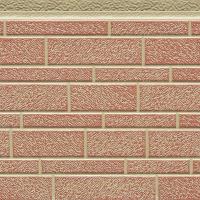 Buy cheap 16mm Thickness Small Brick Exterior Wall Cladding Insulated PU Sandwich Panels product