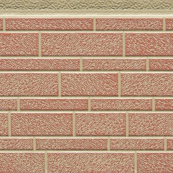 Buy cheap 16mm Thickness Small Brick Exterior Wall Cladding Insulated PU Sandwich Panels from wholesalers