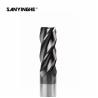 Buy cheap 65 Degrees Tungsten Carbide Square End Mill 2 3 4 6 Flute Flat Milling Cutter from wholesalers