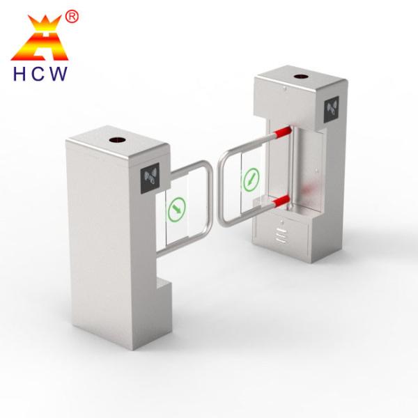 Buy cheap Vertical Portable Swing Barrier Turnstile Half Height 600-900mm Arm Length from wholesalers