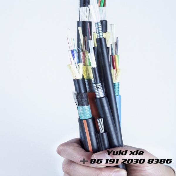 Buy cheap Hot Sale Singlemode Aerial Fiber Optic Cable 12 24 48 96 144 Core Fibra Optica Adss/asu/gyxtw/gyta For Duct from wholesalers